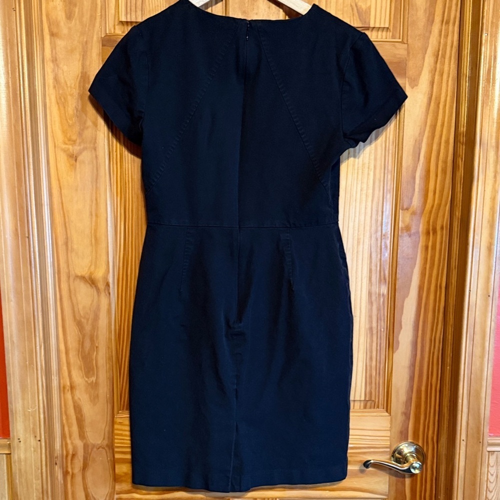 Banana Republic Elegant Black Mini Shift Dress - Picture 3 of 11